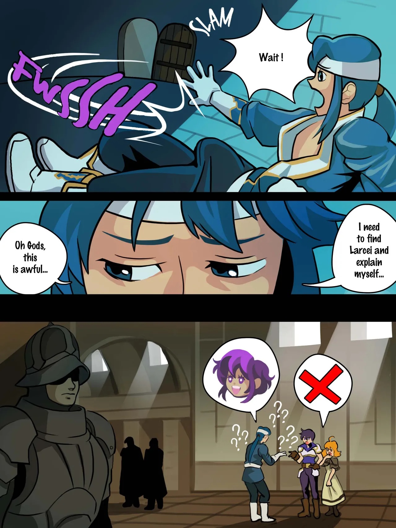 Larcei's Intimate Duel Porn Comics english 11