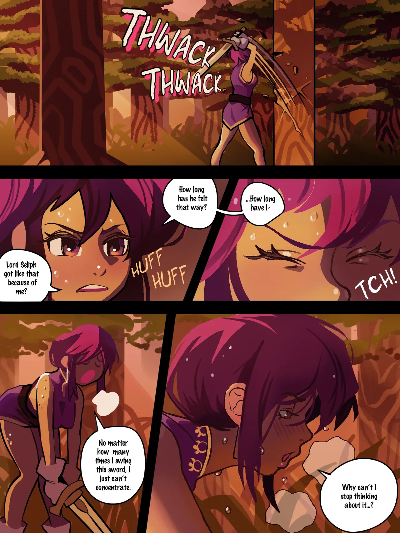 Larcei's Intimate Duel Porn Comics english 12
