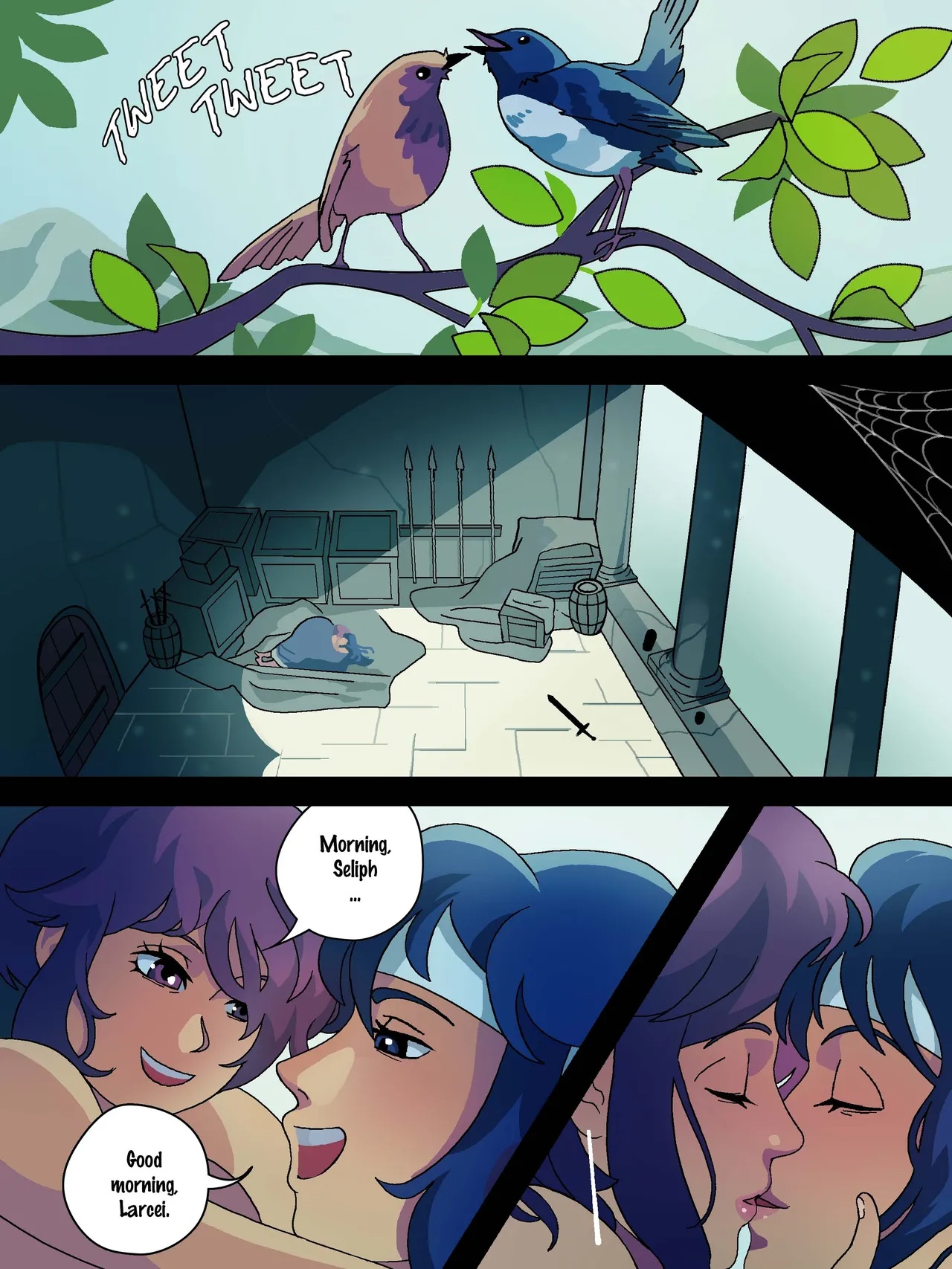 Larcei's Intimate Duel Porn Comics english 55