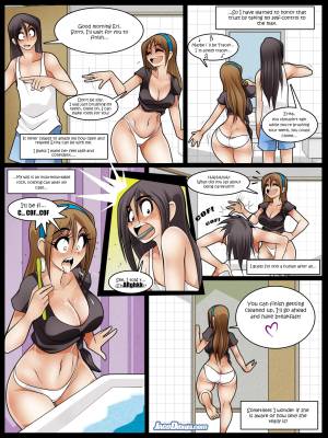 Living With HipsterGirl And GamerGirl Web-Comic Porn Comics english 02