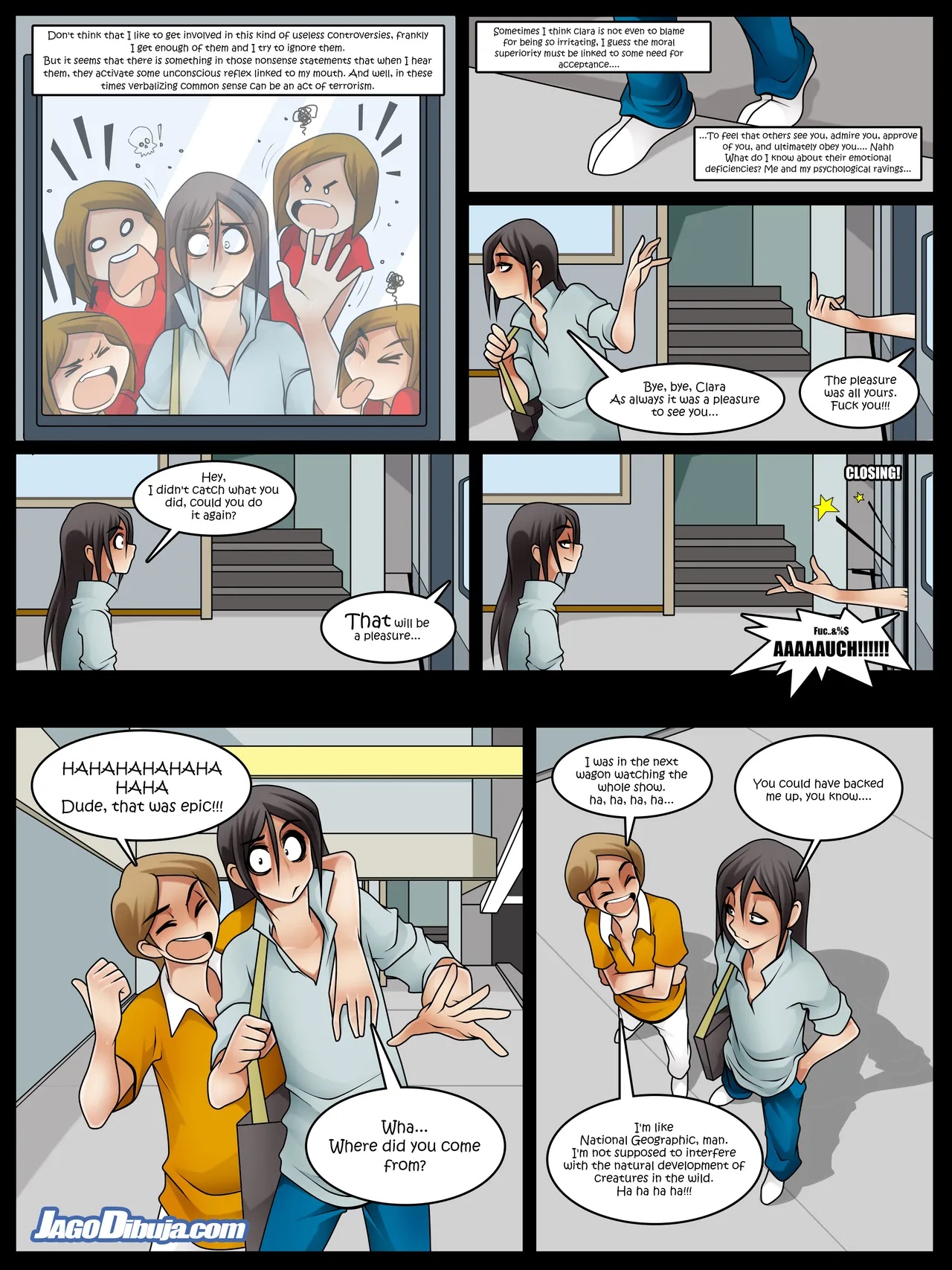 Living With HipsterGirl And GamerGirl Web-Comic Porn Comics english 08