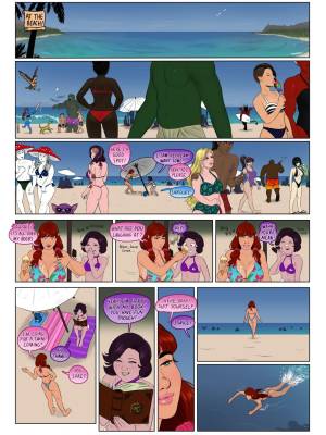 Lusty In Fantastic Breasts Part 4: Lusty And The Mermaid Porn Comics english 04