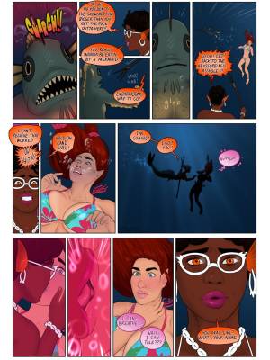 Lusty In Fantastic Breasts Part 4: Lusty And The Mermaid Porn Comics english 06