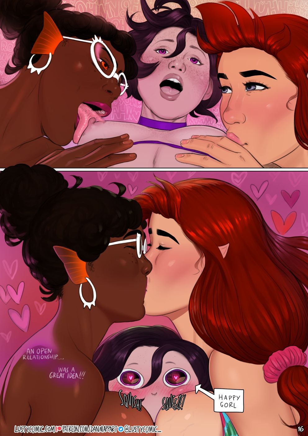 Lusty In Fantastic Breasts Part 4: Lusty And The Mermaid Porn Comics english 16