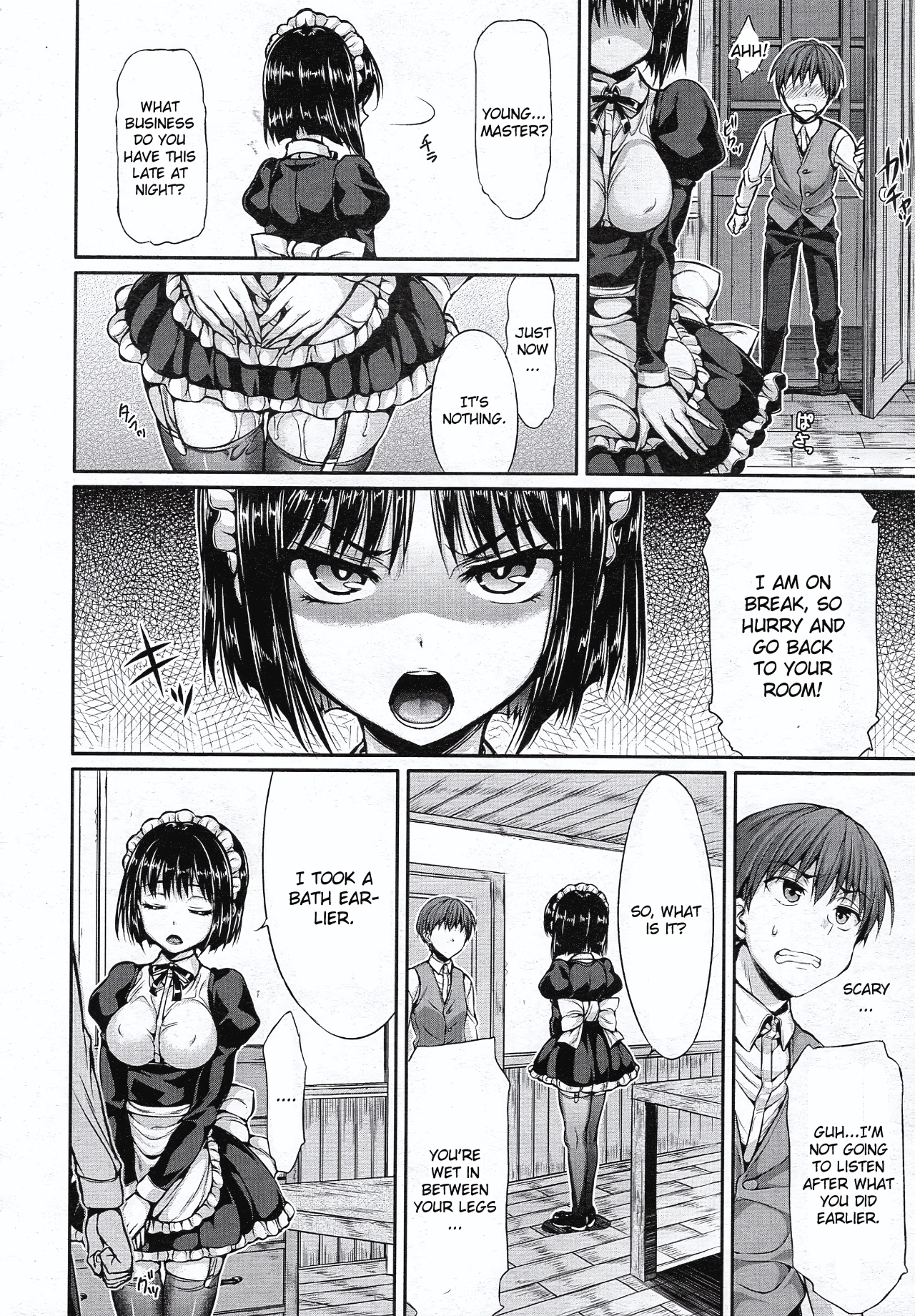 Maid In Secret Porn Comics english 06