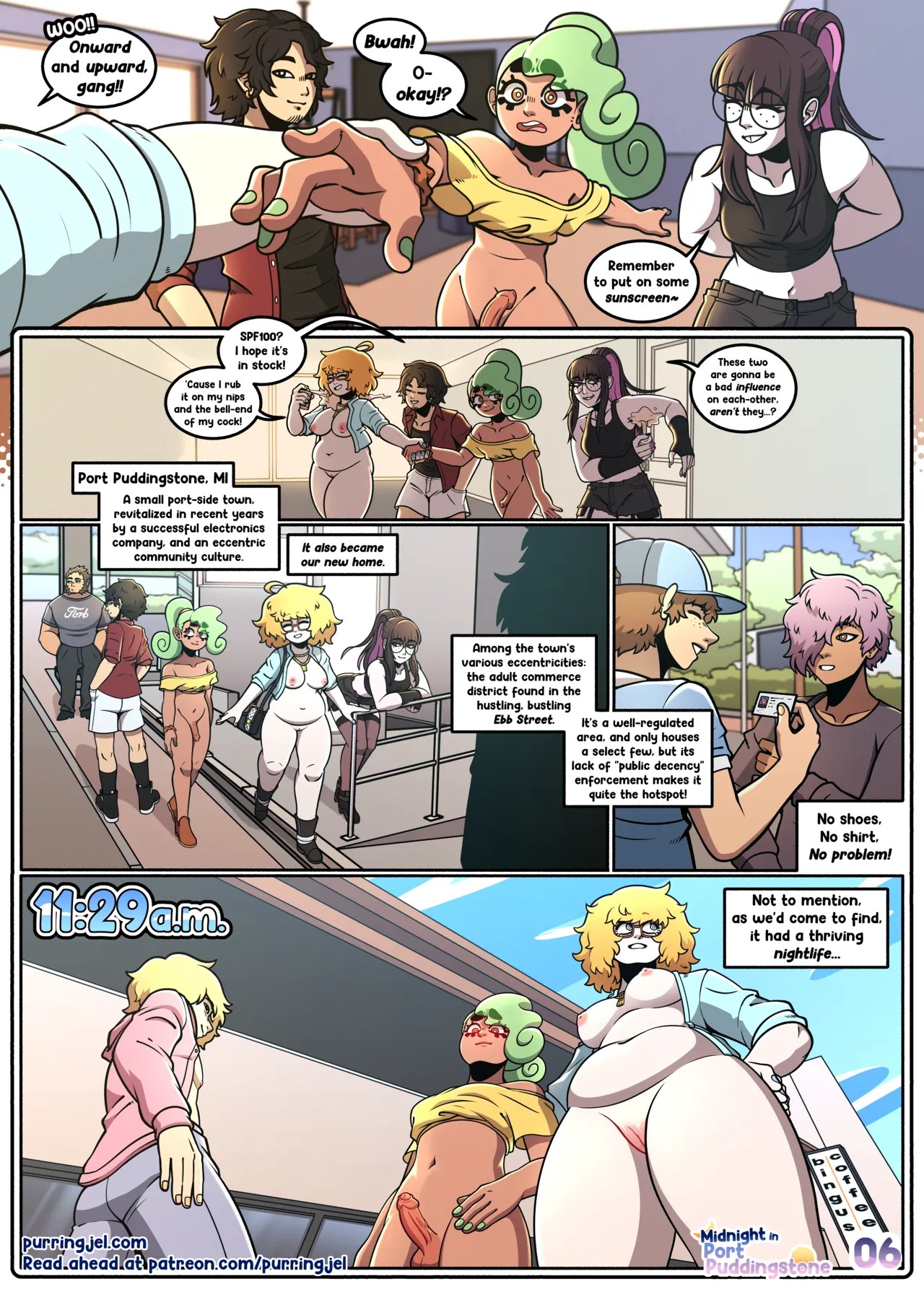 Midnight In Port Puddingstone Porn Comics english 06
