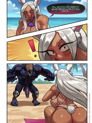 Mirko's Beach Training Porn Comics english 03