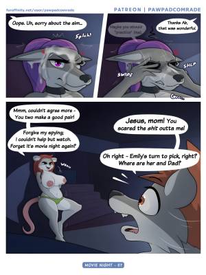 Movie Night By Pawpadcomrade Porn Comics english 07