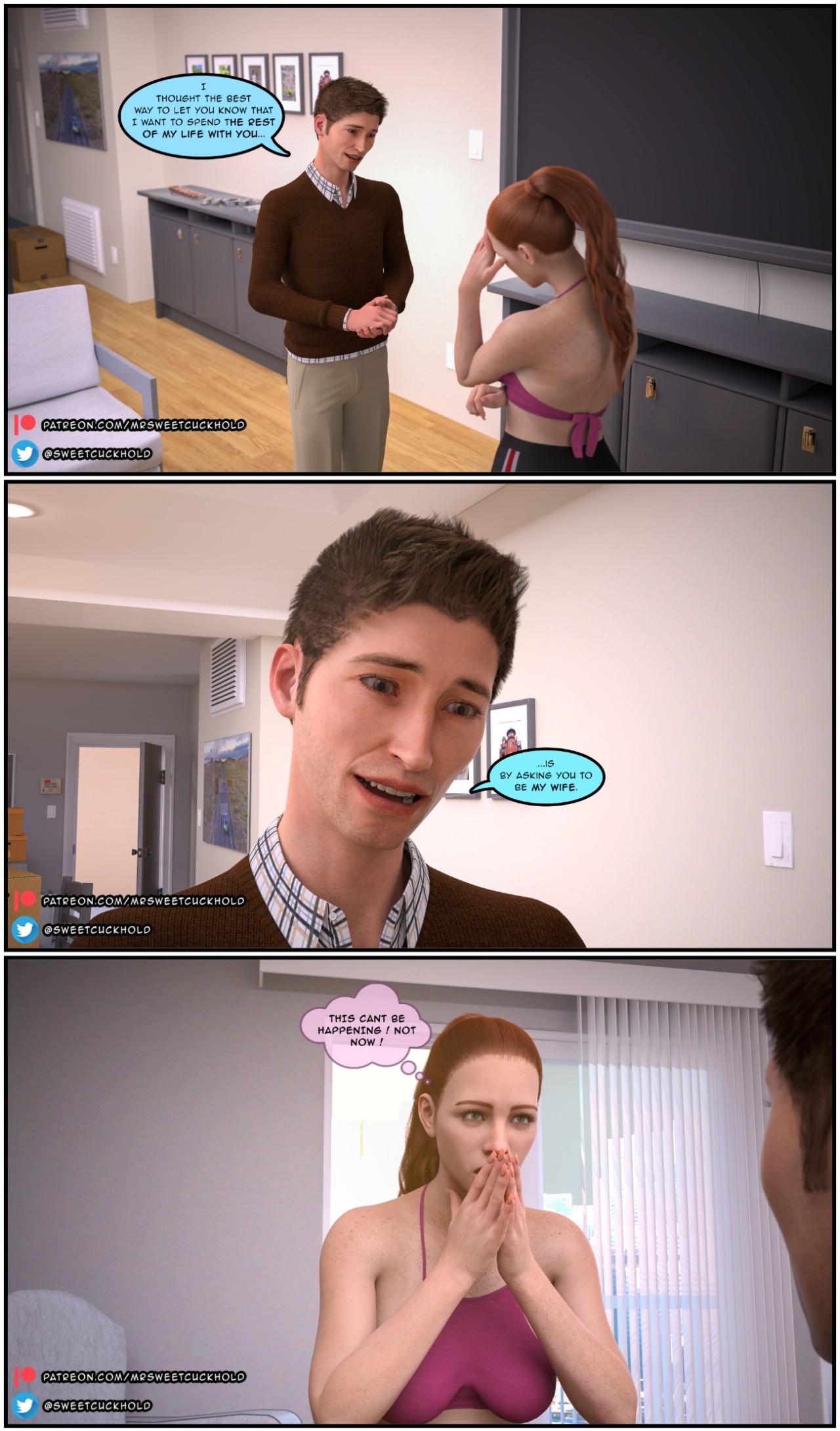 Much Bigger Than My Boyfriend Part 5 Porn Comics english 14