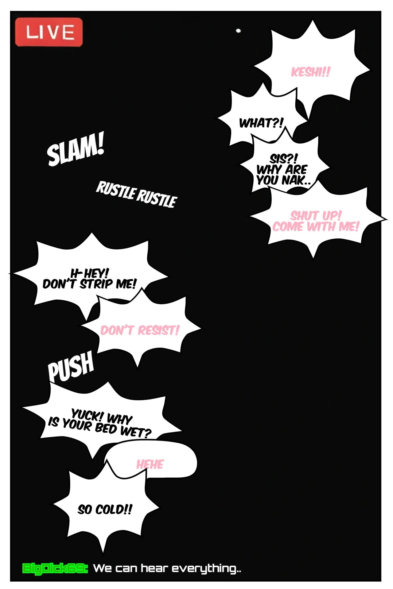 My Brother Pretended To Be a Dildo On a Livestream!! Porn Comics english 20