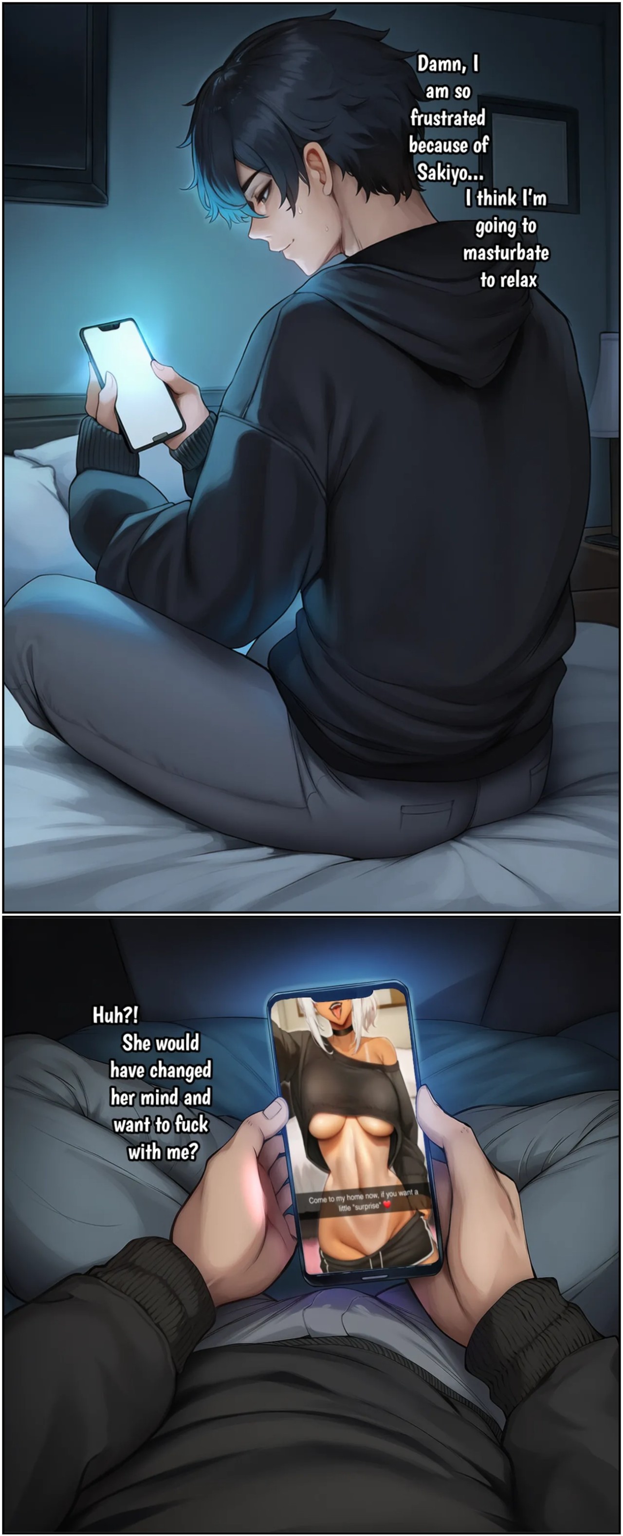 My Chilhood Crush Turned Blacked Porn Comics english 13