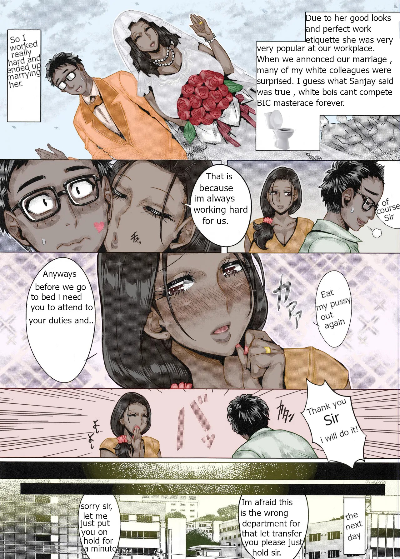 My Hindi Wife, a Company Slave Porn Comics english 04