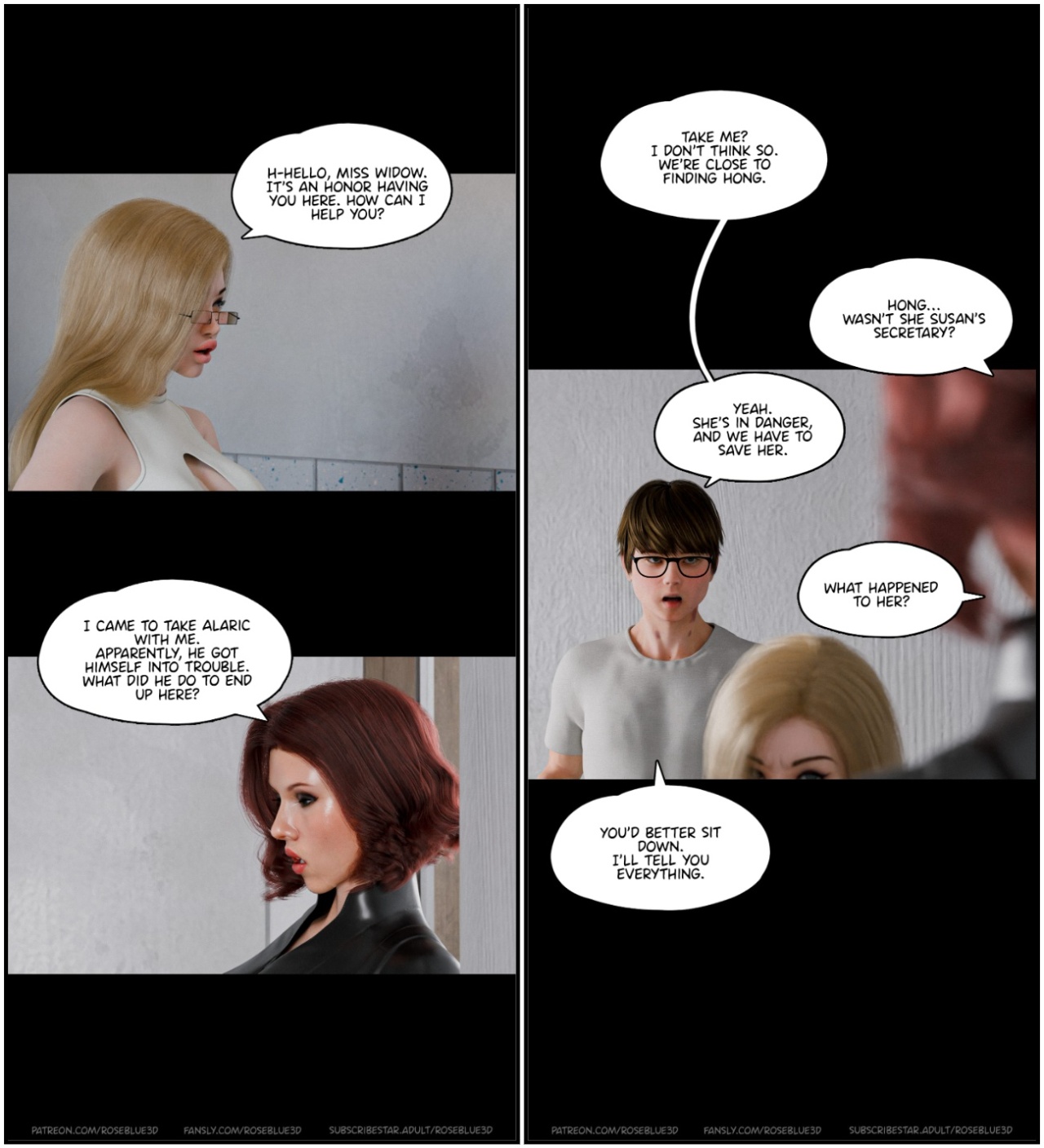 My Neighbor's Widow Part 47 Porn Comics english 06