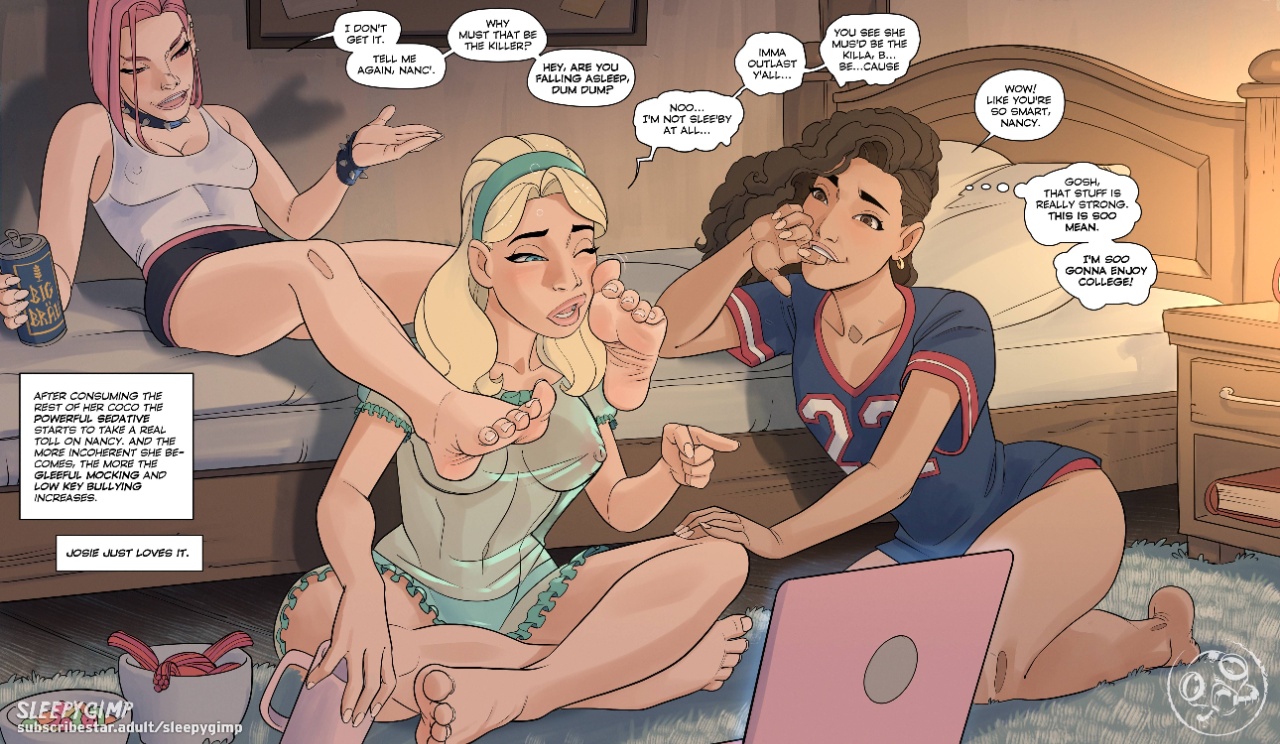 Nancy Templeton: Slumber Party Mystery Porn Comics english 09