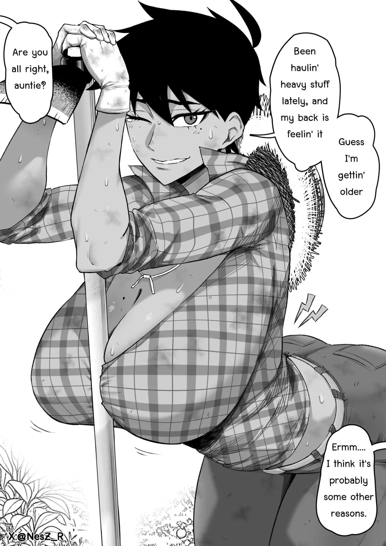 Napha: Tomboy Aunt Porn Comics english 05