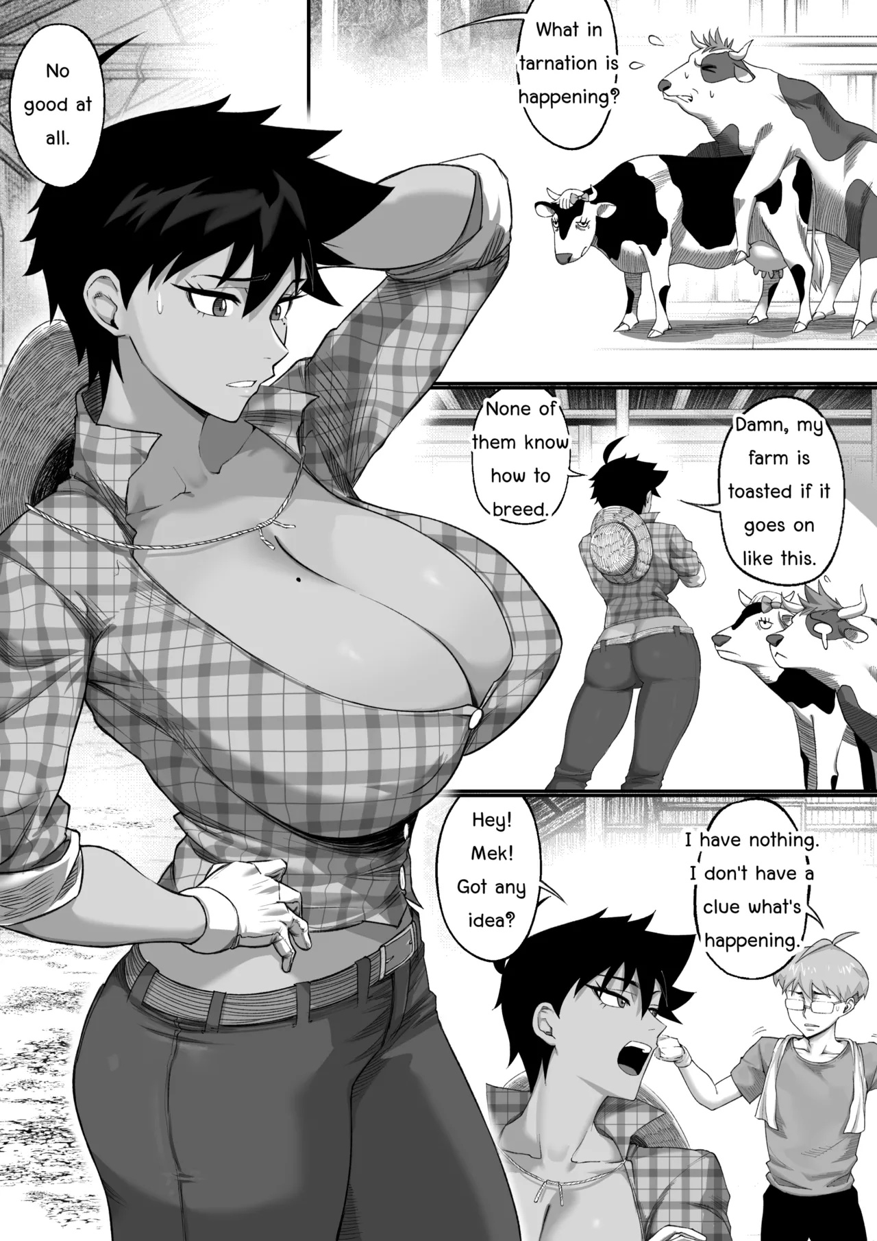 Napha: Tomboy Aunt Porn Comics english 13