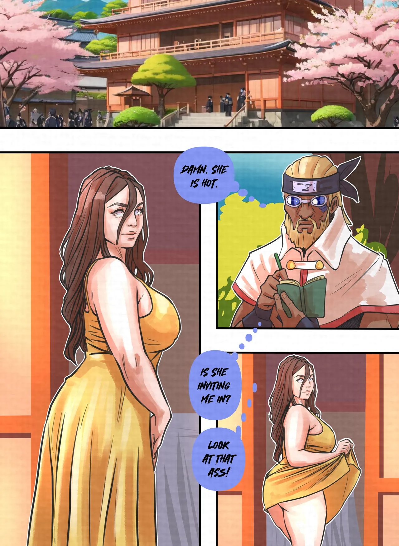 Naruto's Wedding Part 1 And 2 Porn Comics english 33