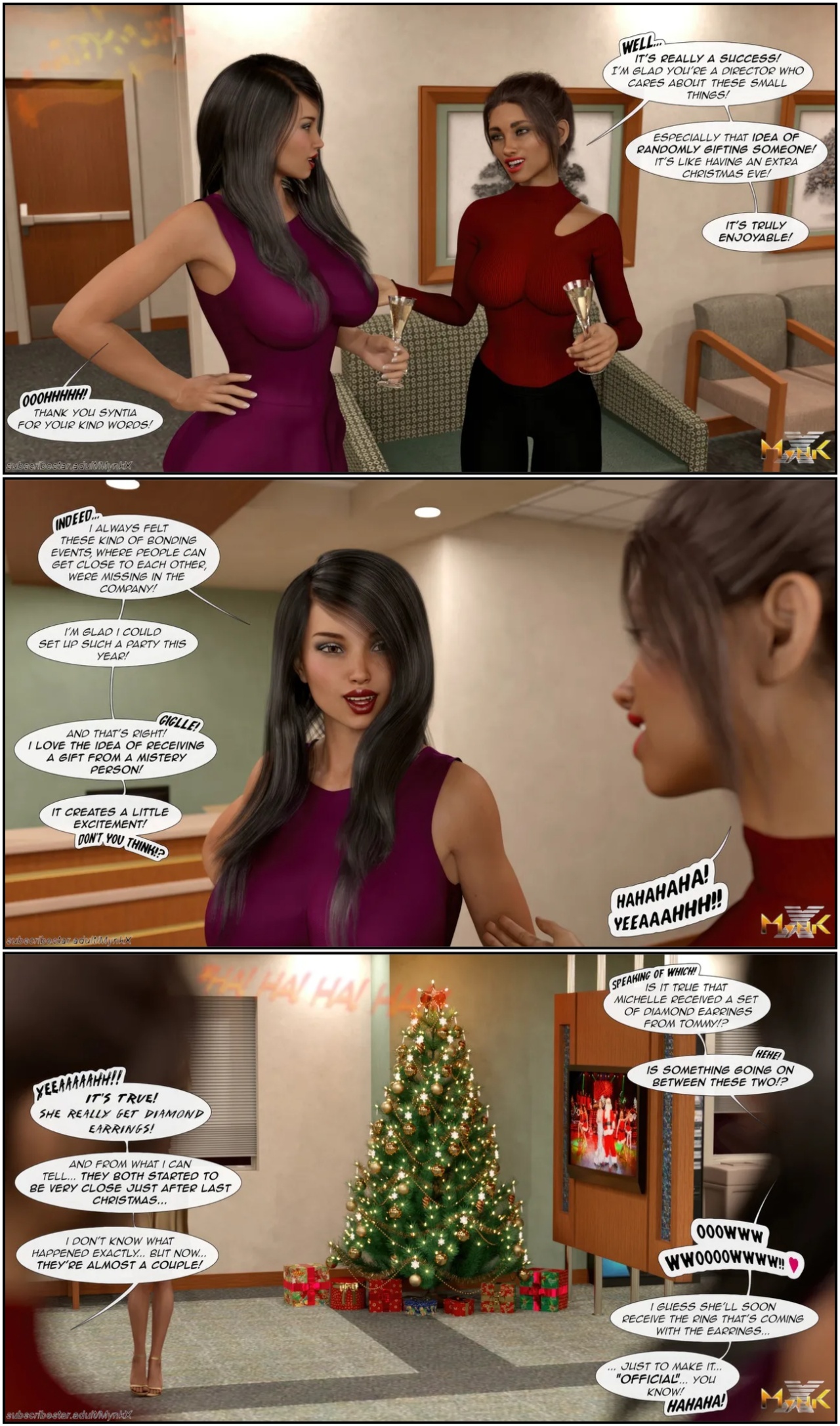 Naughty Christmas Part 2 Porn Comics english 03