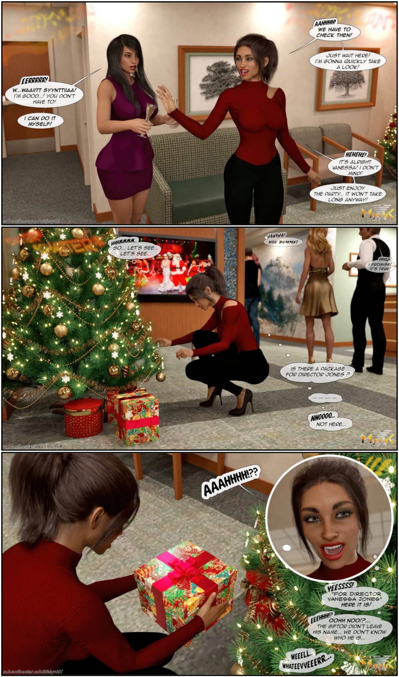 Naughty Christmas Part 2 Porn Comics english 06