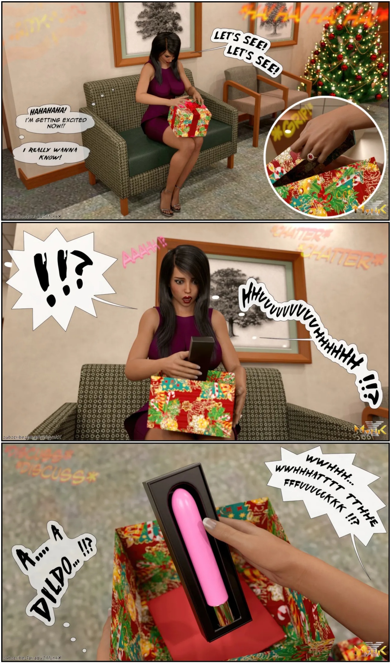 Naughty Christmas Part 2 Porn Comics english 09
