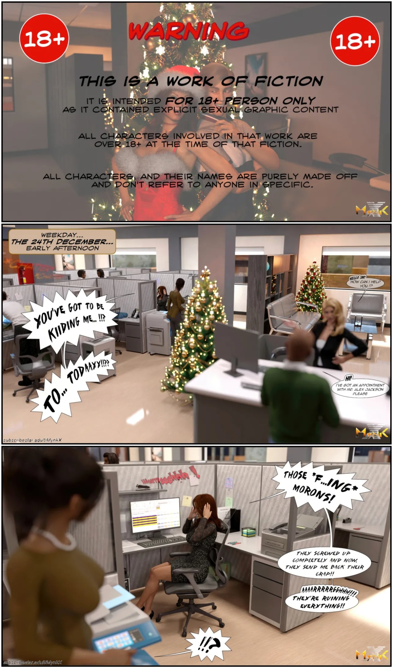Naughty Christmas Porn Comics english 02