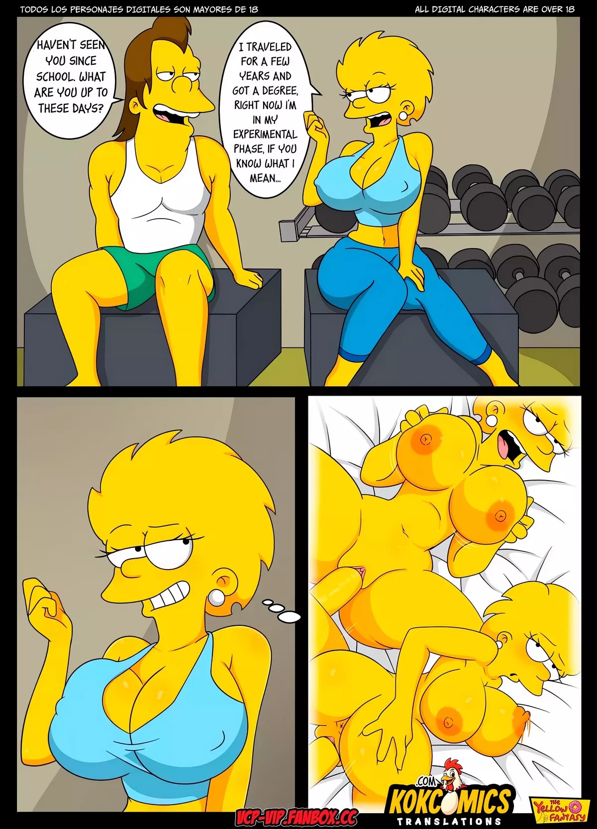 Nelson: The Gym Trainer Porn Comics english 03