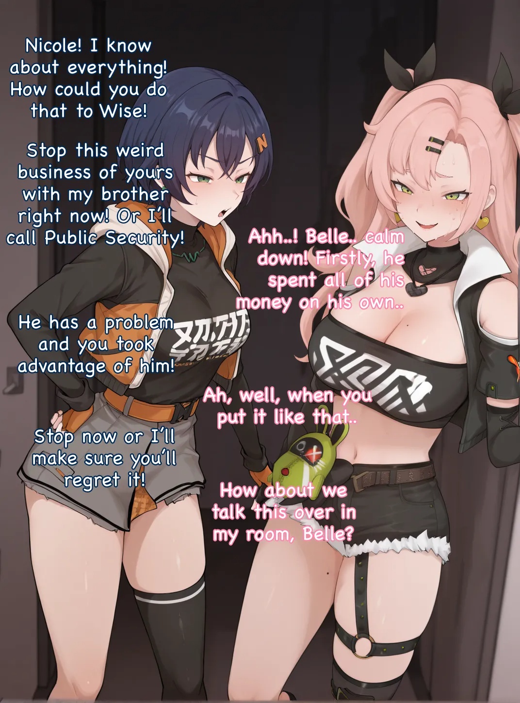 Nicole's Service Porn Comics english 34