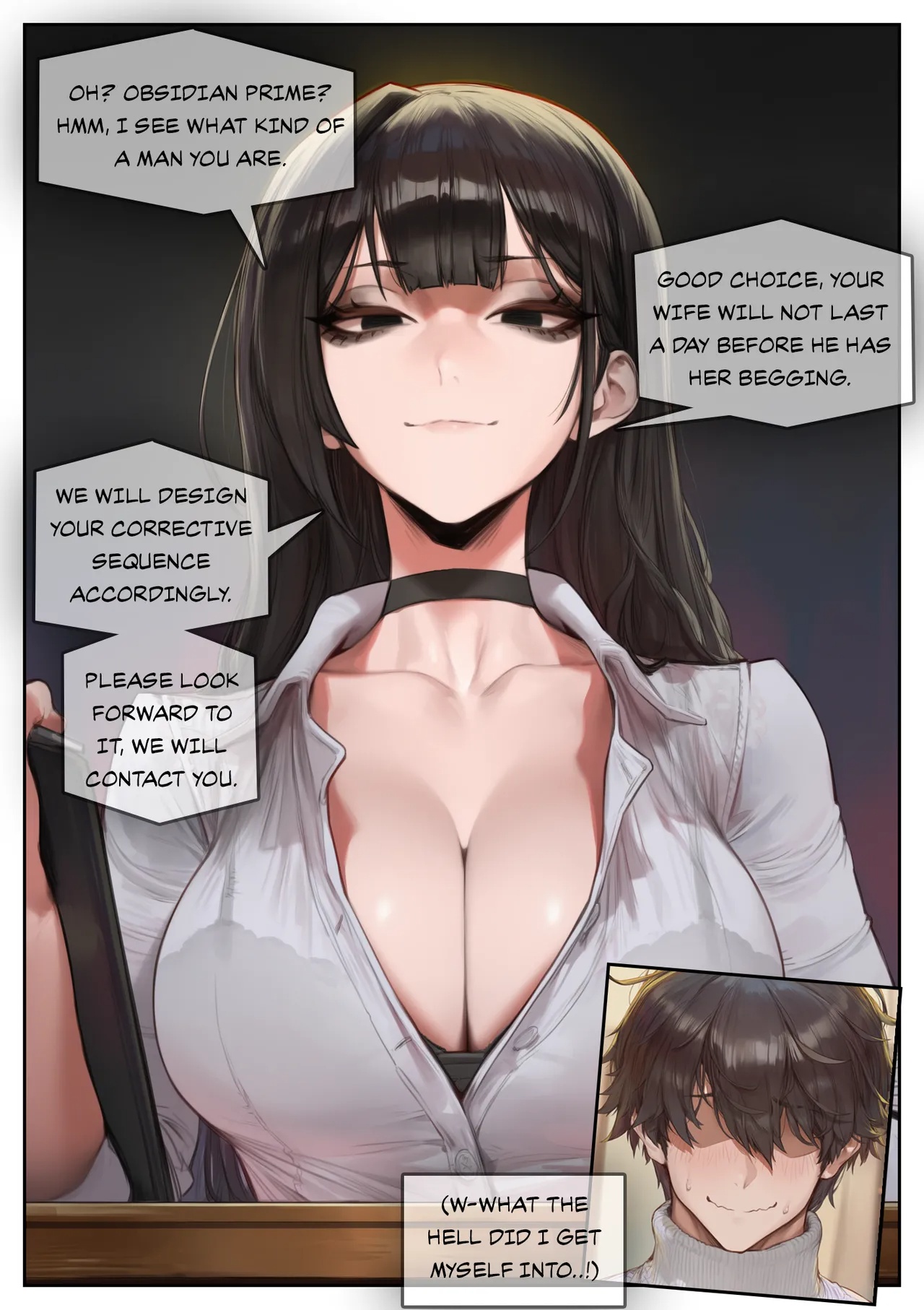 NTR Clinic Porn Comics english 08