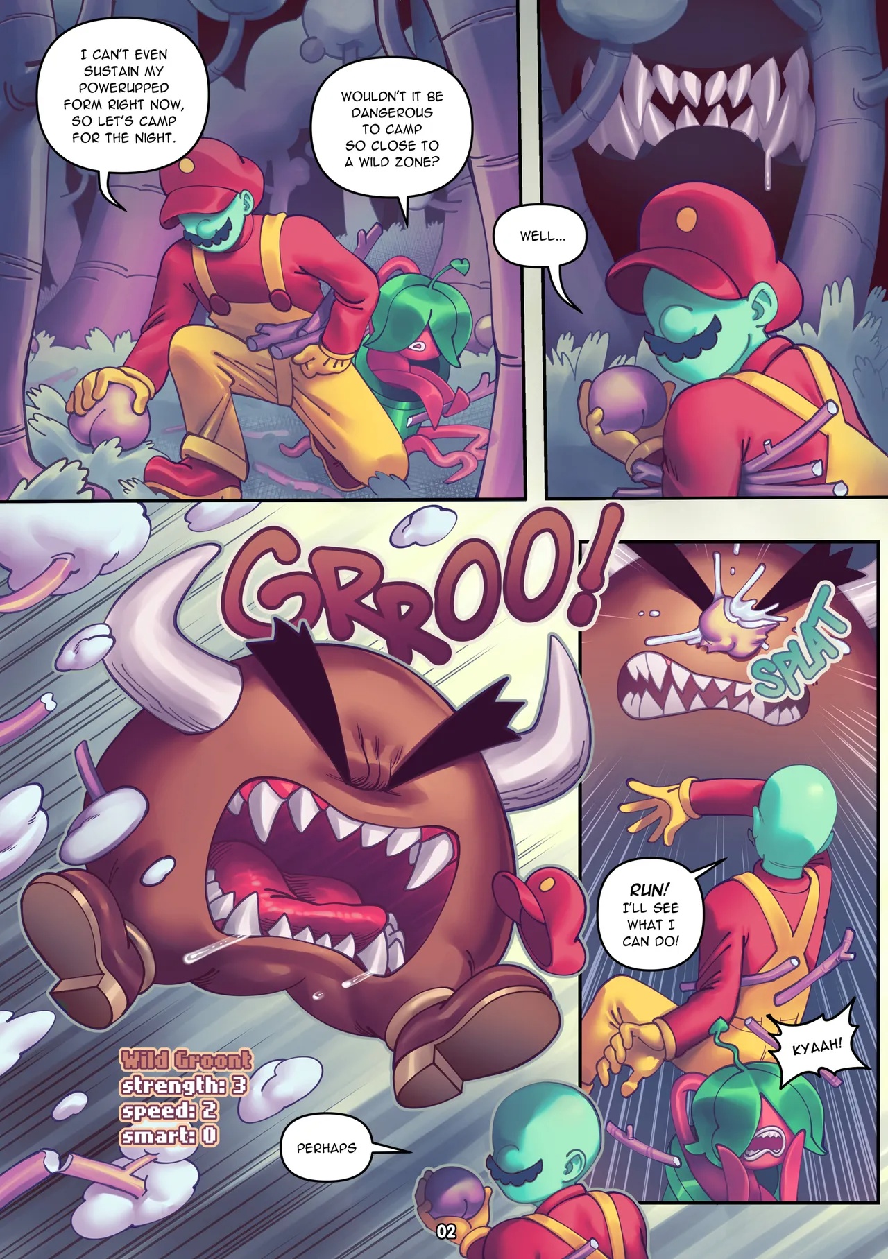 Plumber + Princess Part 3 Porn Comics english 04