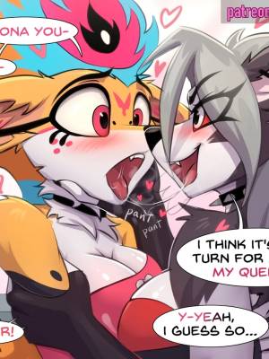 Potion Party: Loona x Bee Kissing Porn Comics english 03