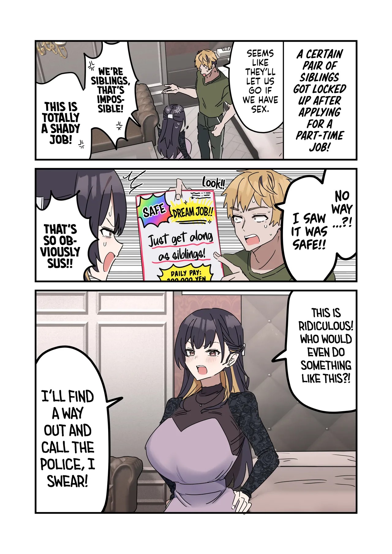 Pseudo Sex S*blings Porn Comics english 137