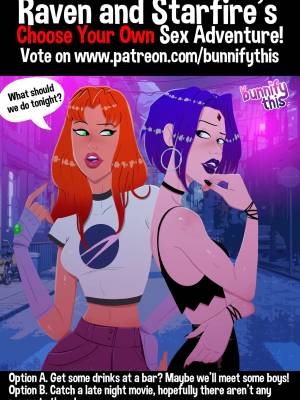 Raven And Starfire's Choose Your Own