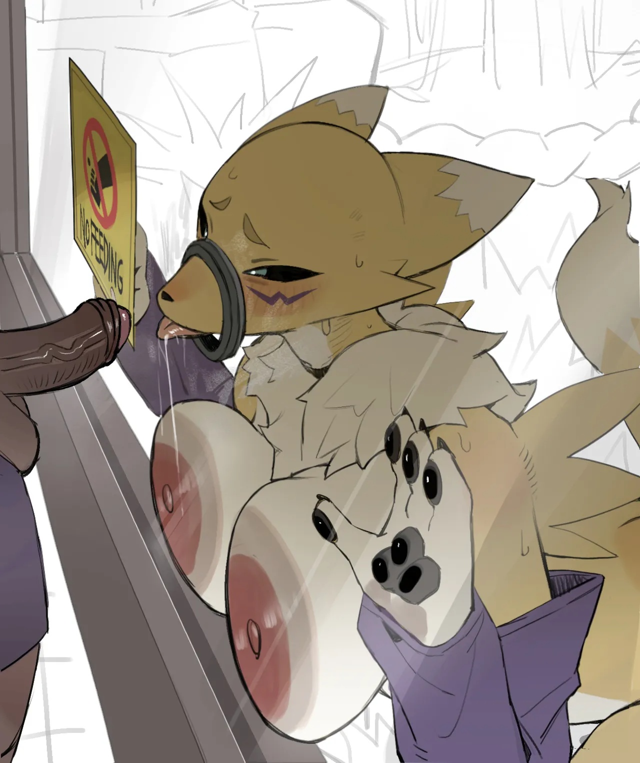 Renamon At The Zoo Porn Comics english 04