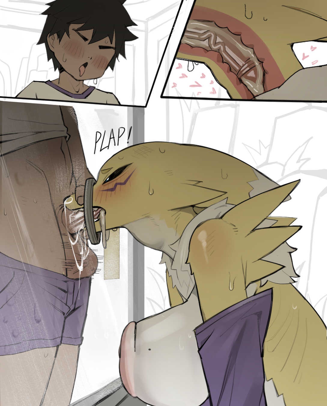 Renamon At The Zoo Porn Comics english 05