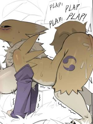 Renamon At The Zoo Porn Comics english 09