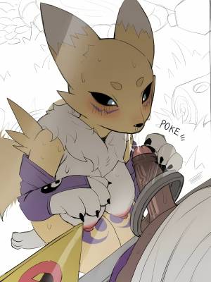 Renamon At The Zoo Porn Comics english 12