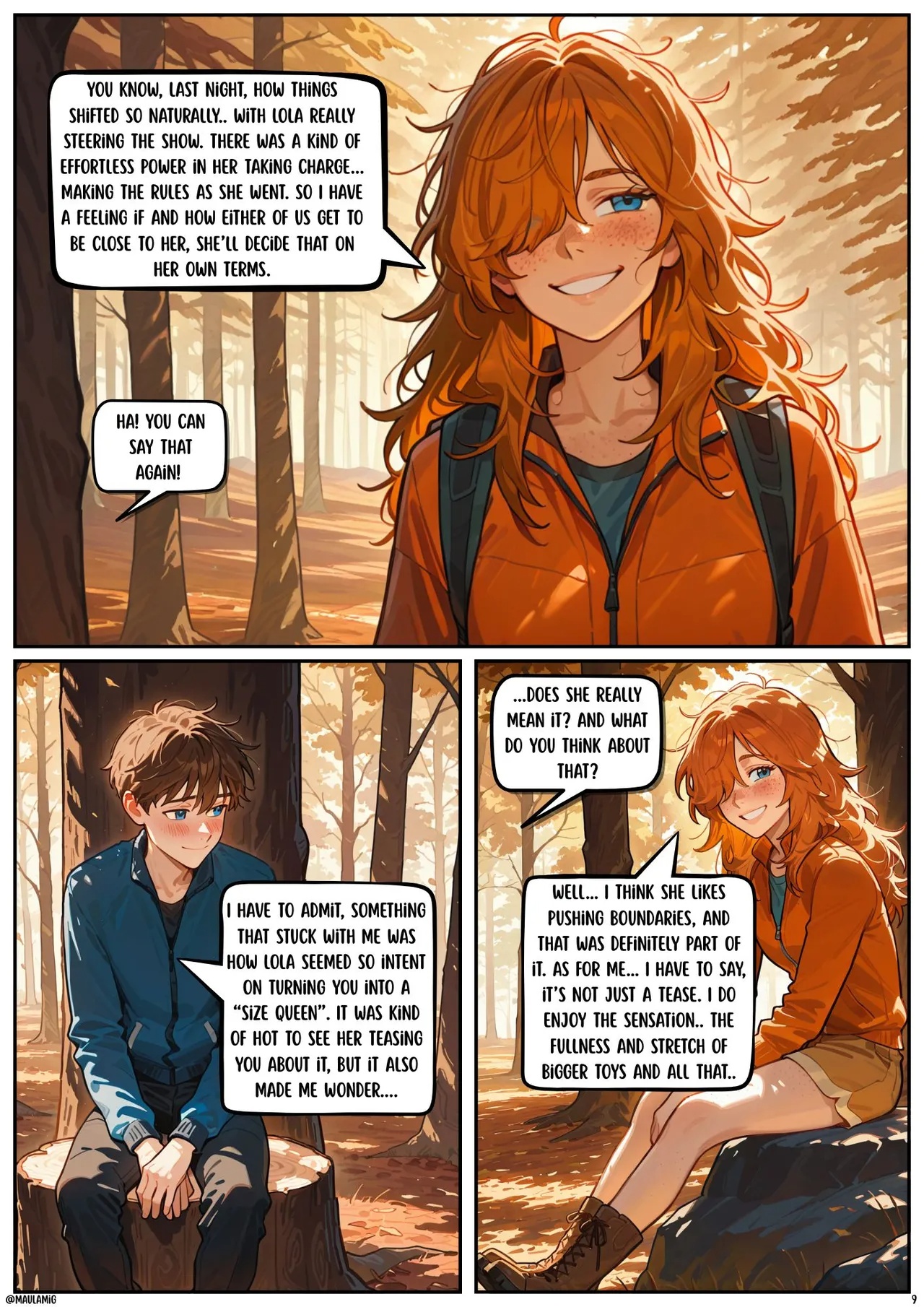 Scarlett Blaze Part 15: Step By Step Porn Comics english 10