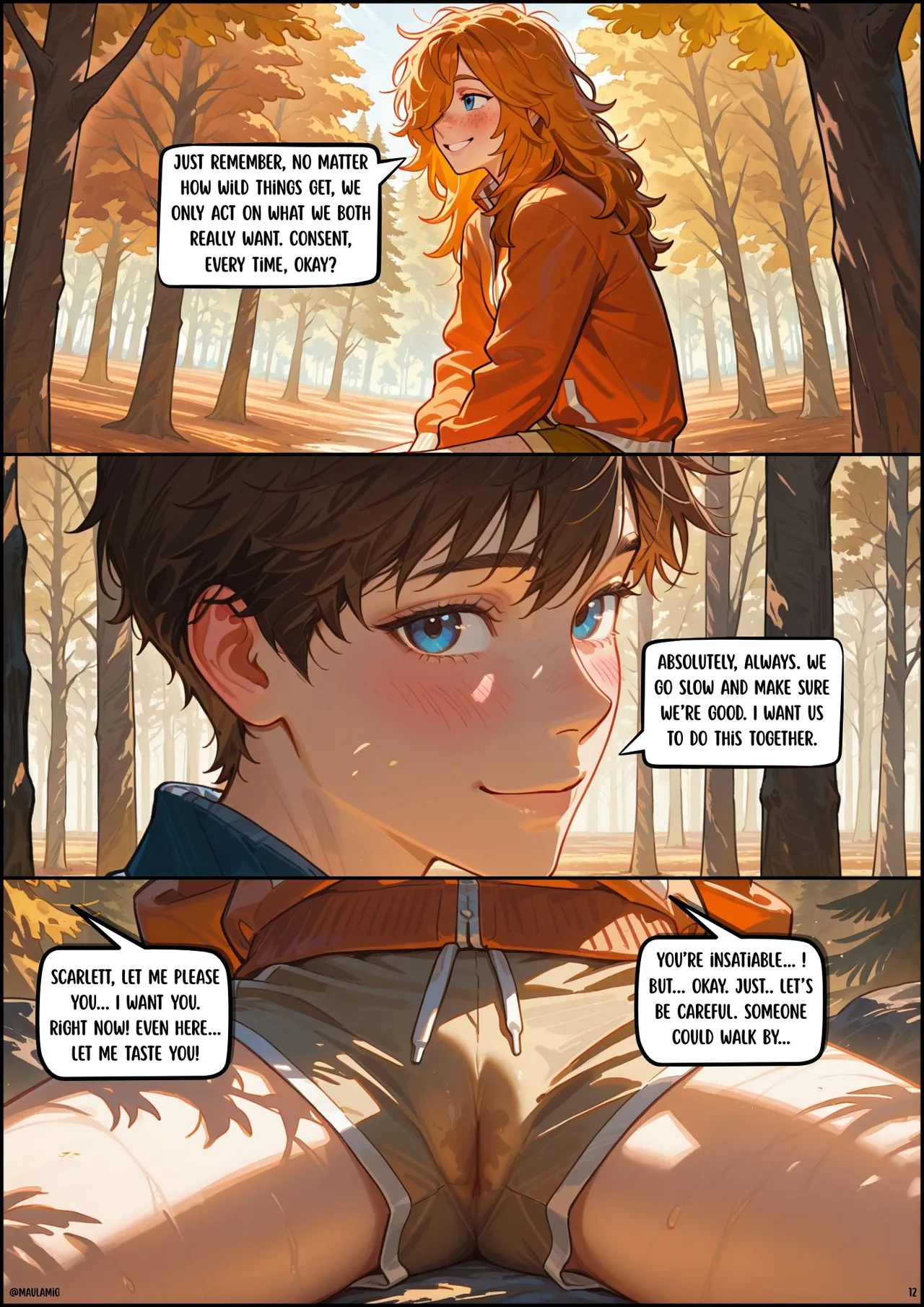 Scarlett Blaze Part 15: Step By Step Porn Comics english 13