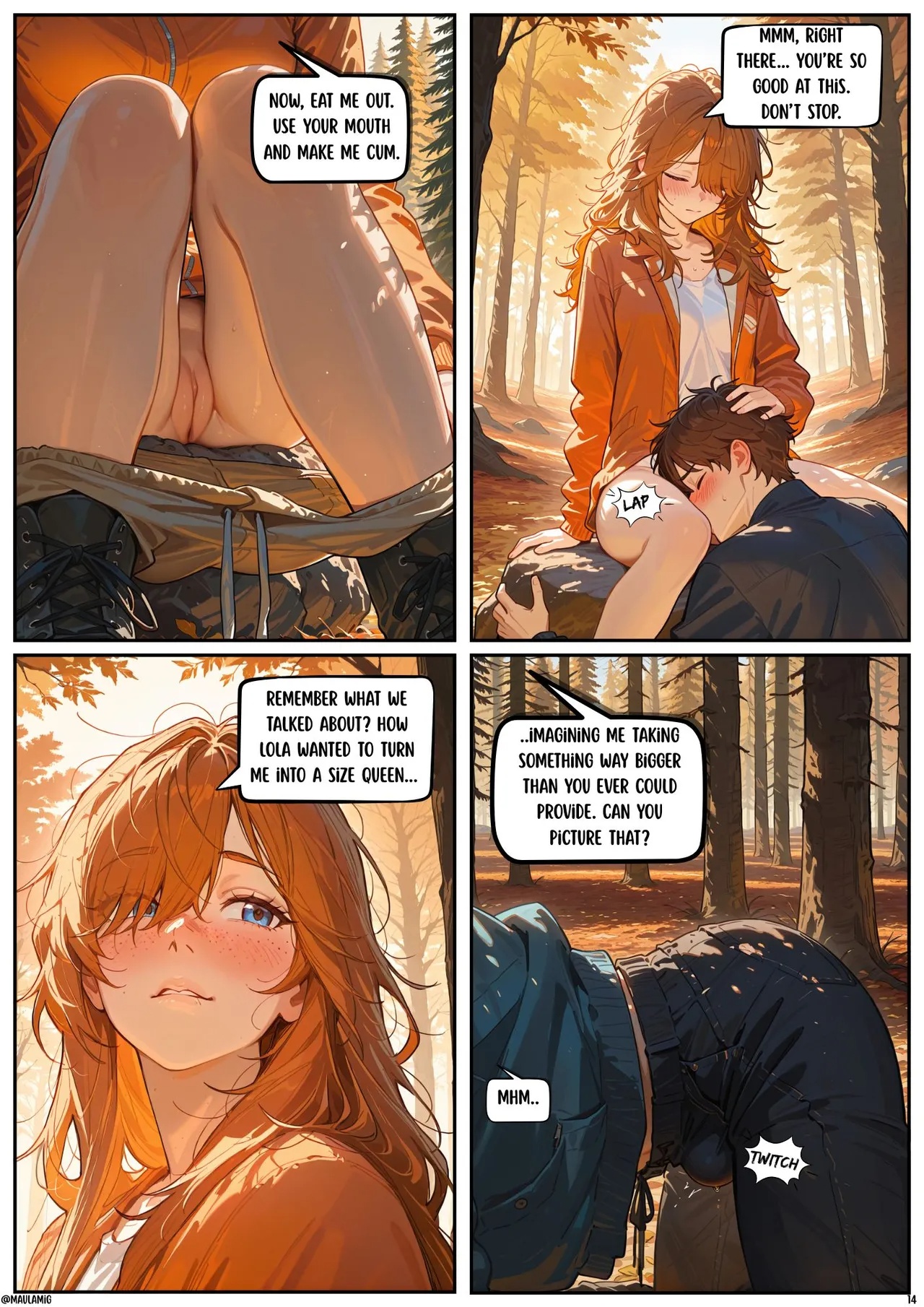 Scarlett Blaze Part 15: Step By Step Porn Comics english 15