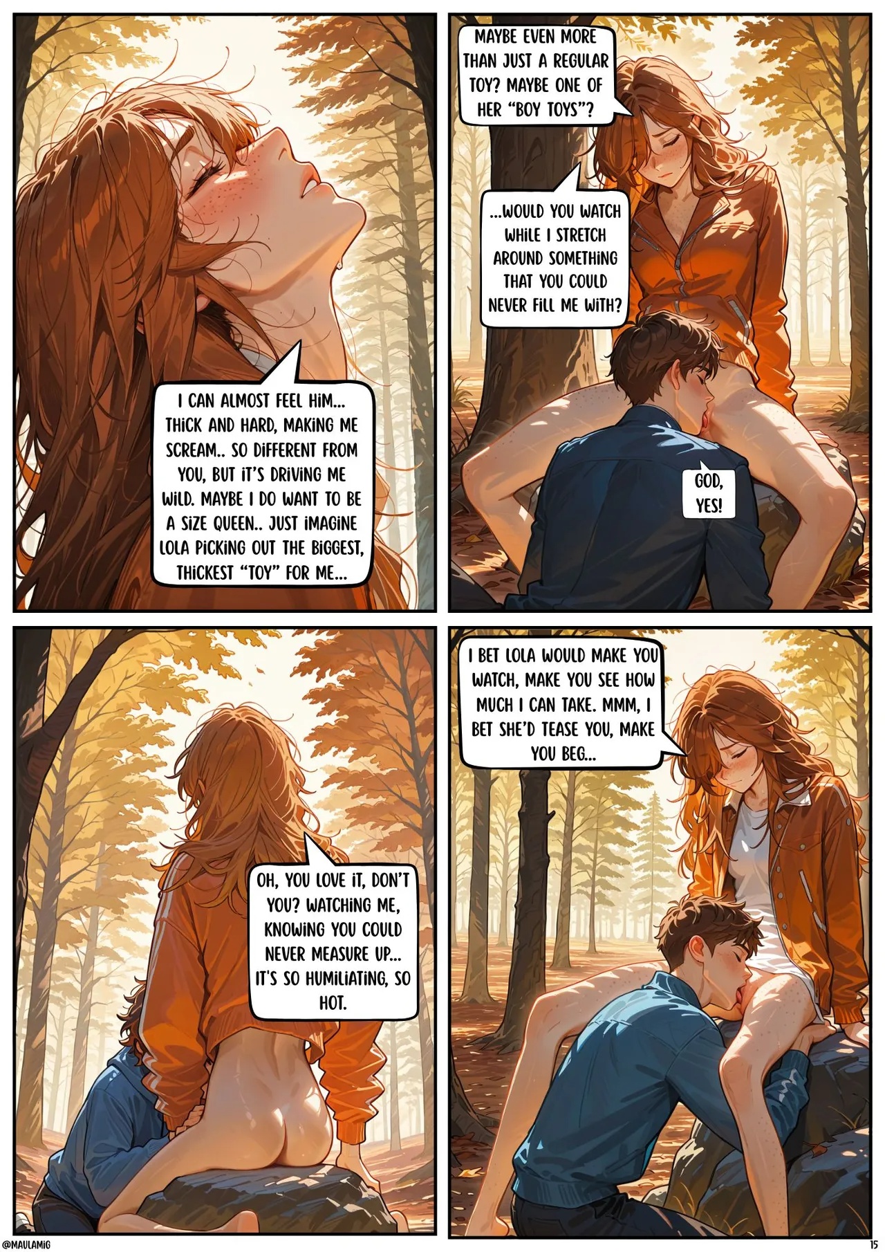 Scarlett Blaze Part 15: Step By Step Porn Comics english 16