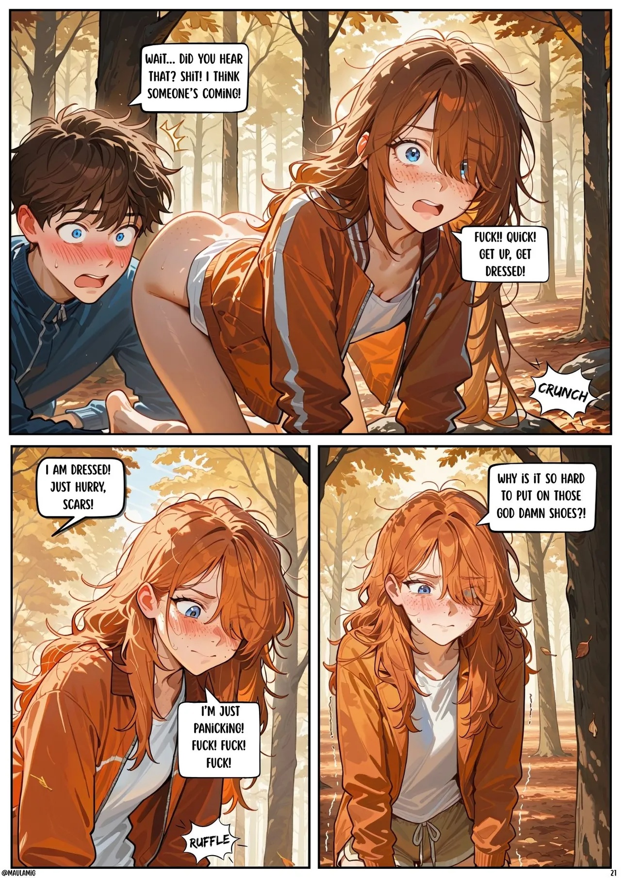 Scarlett Blaze Part 15: Step By Step Porn Comics english 22