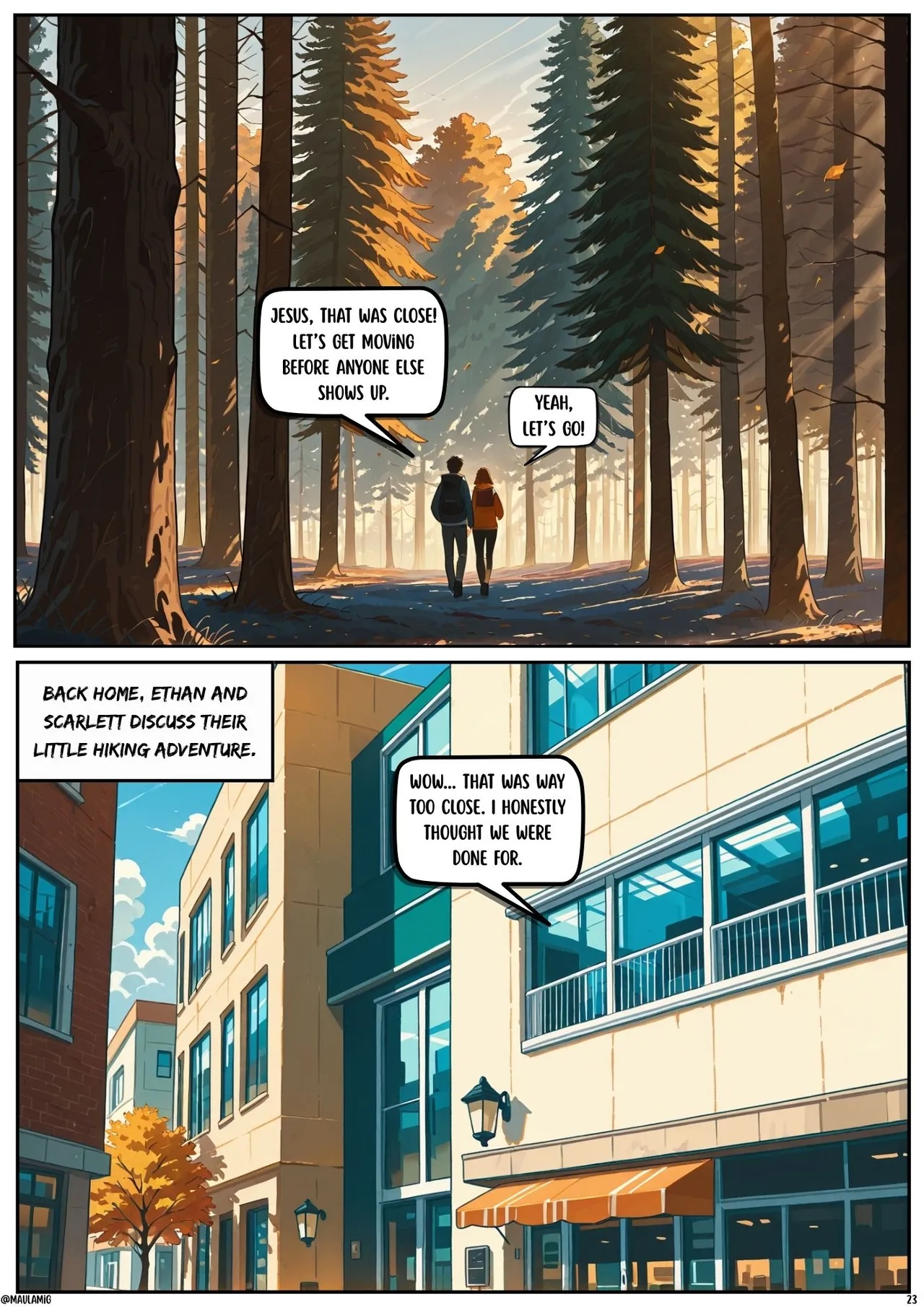 Scarlett Blaze Part 15: Step By Step Porn Comics english 24