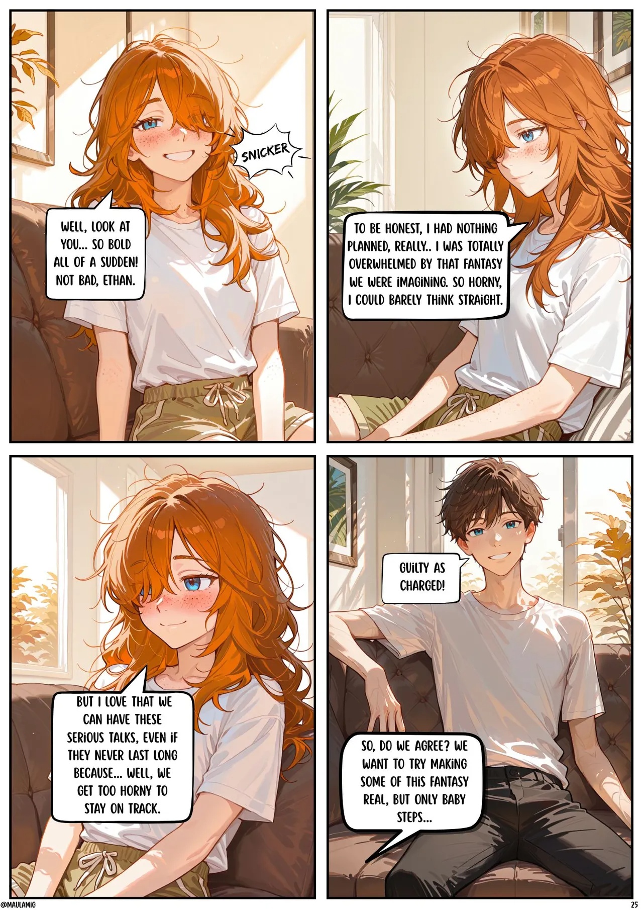 Scarlett Blaze Part 15: Step By Step Porn Comics english 26