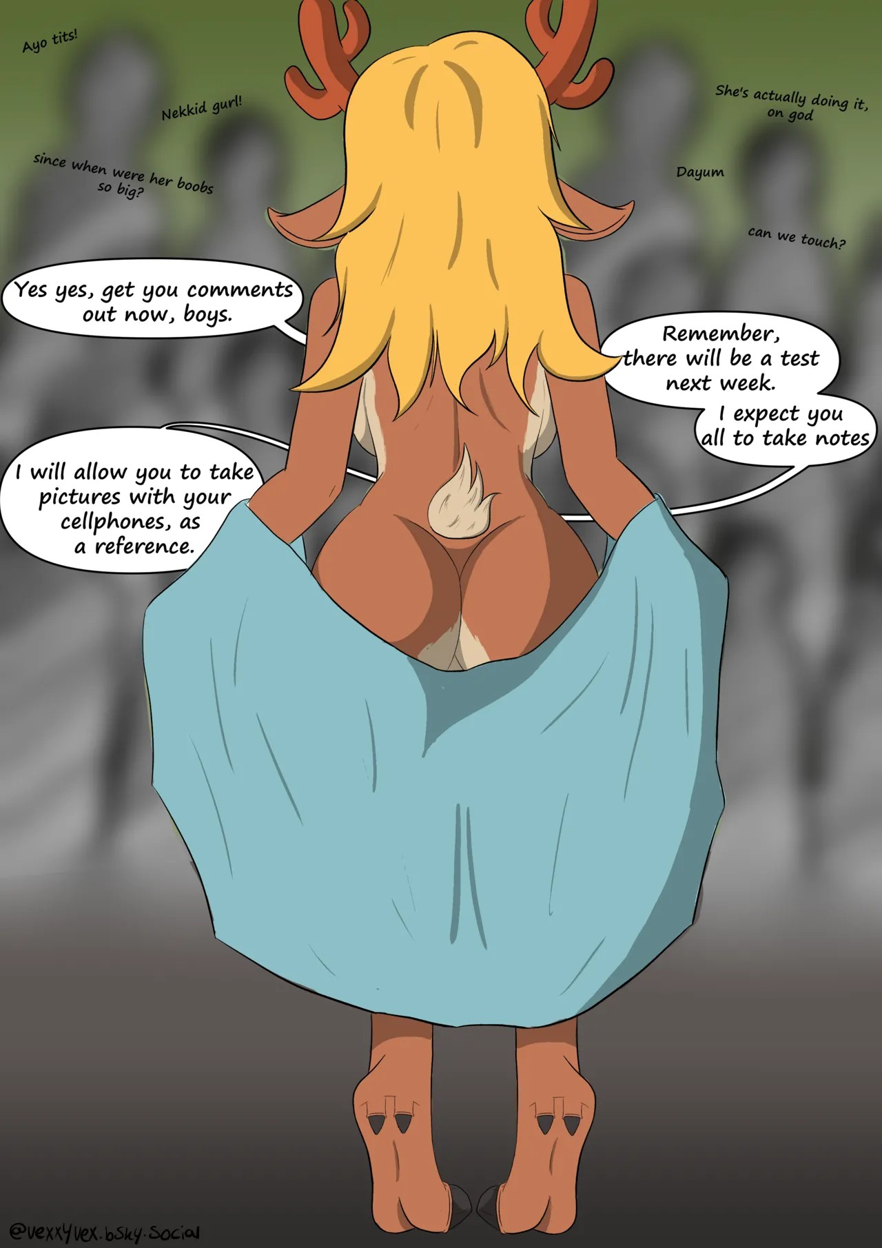 She Wants That Extra Credit Porn Comics english 02