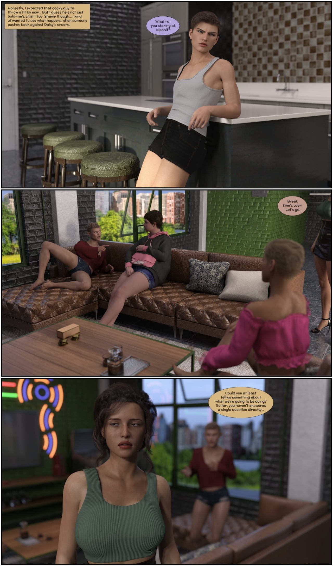 Silktrap By Kizaru3D Porn Comics english 14