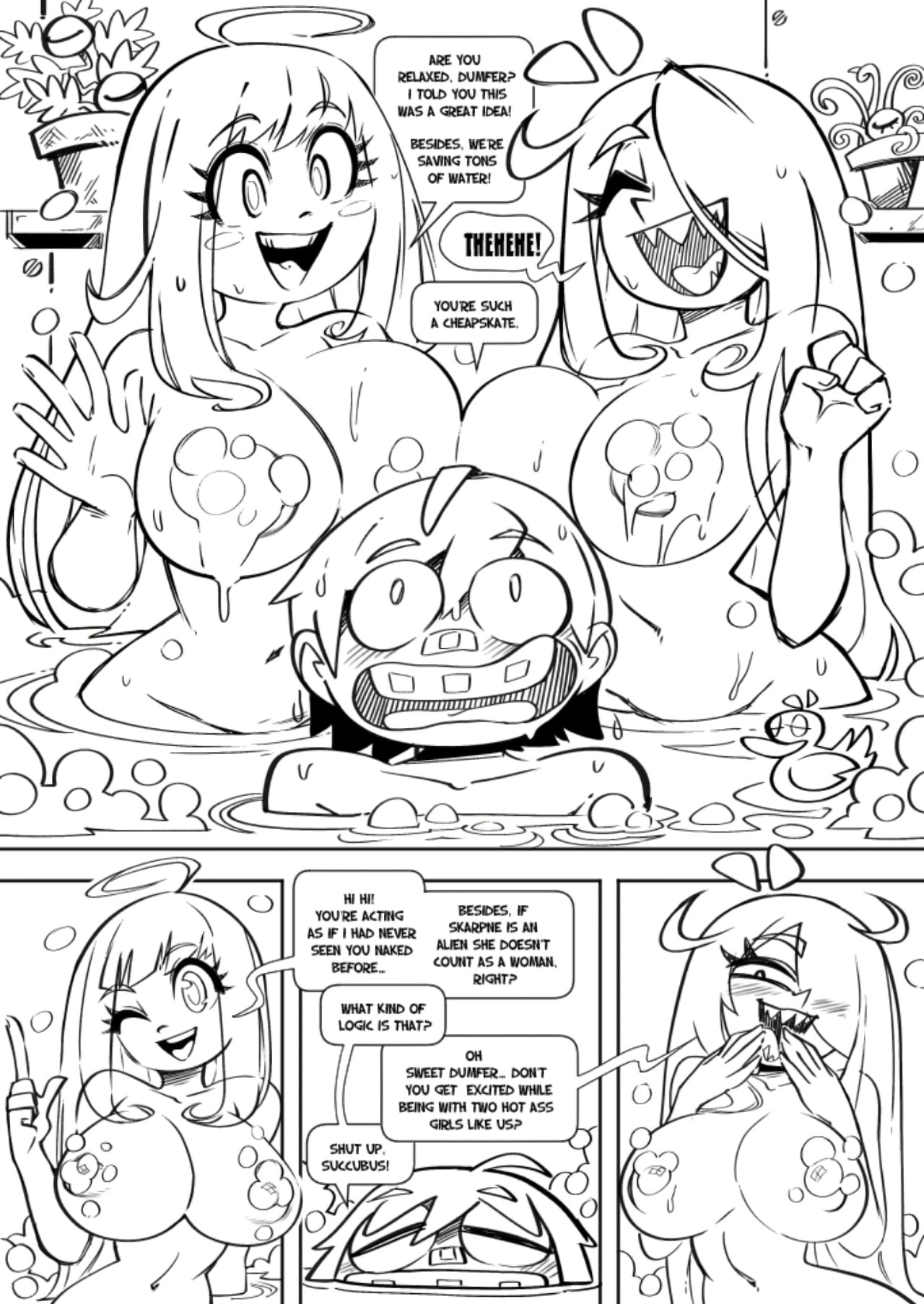 Skarpworld Part 14: Bubble House  Porn Comics english 10