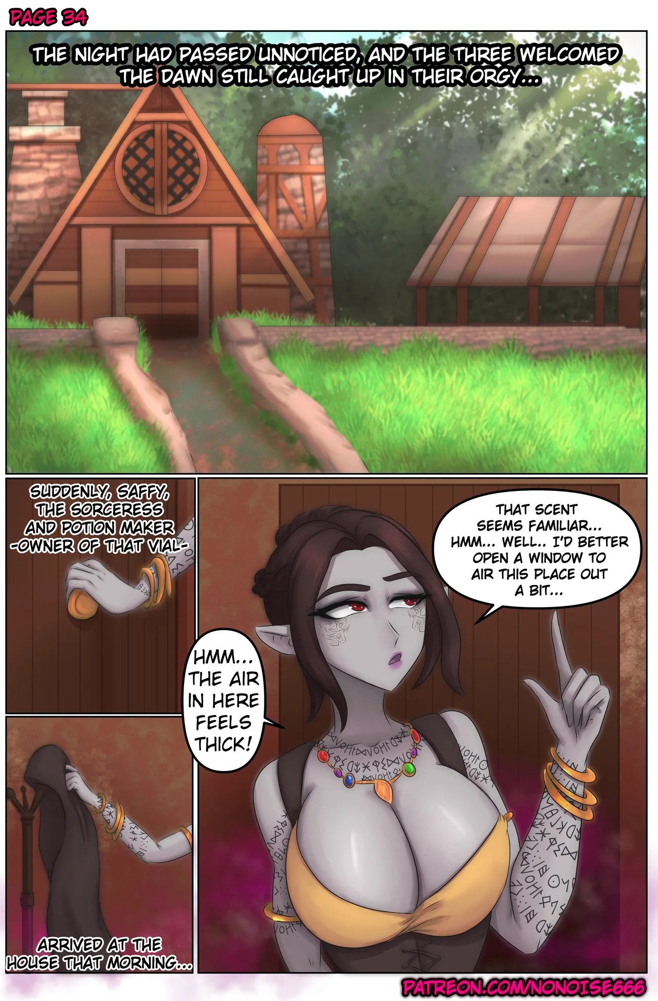 Skyrim's Love Business Porn Comics english 35