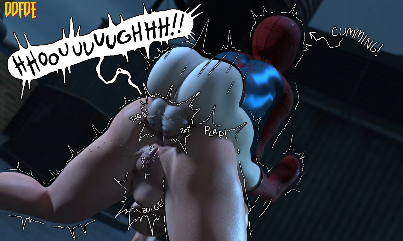 Spider-Man vs Black Cat Porn Comics english 05