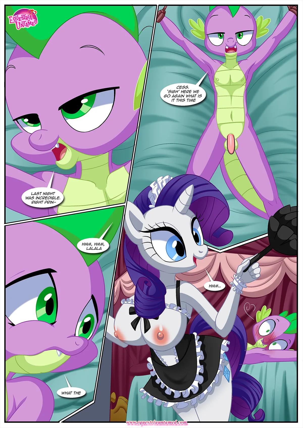 Spike's Ultimate Fantasies Or The Dragon King's Harem Porn Comics english 13