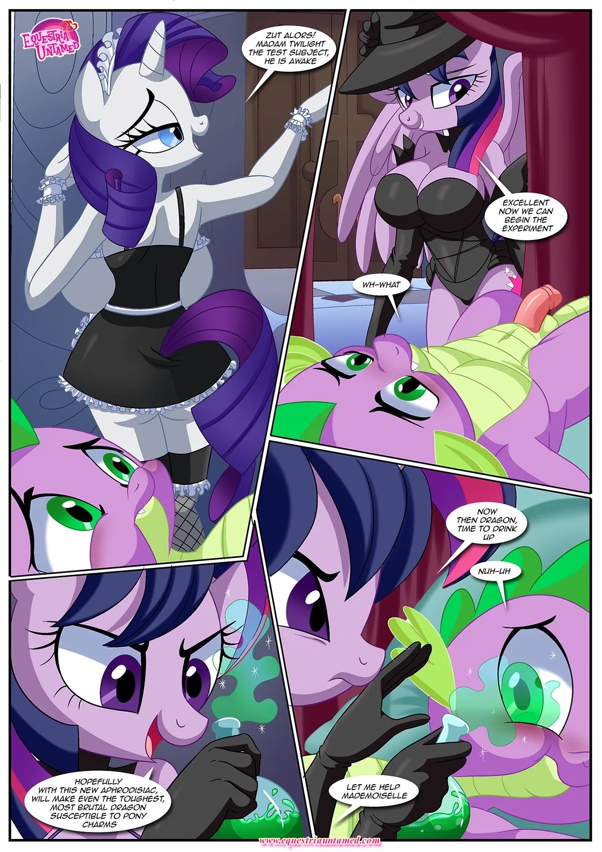 Spike's Ultimate Fantasies Or The Dragon King's Harem Porn Comics english 14